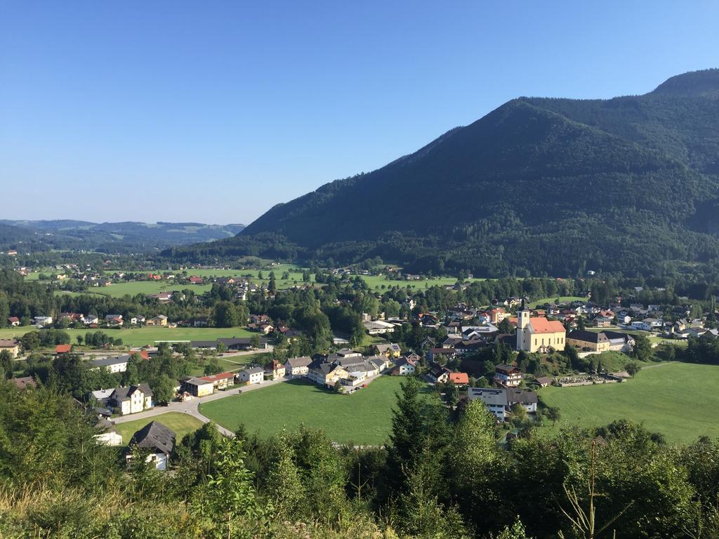 Pension Kasbergblick Scharnstein Buitenkant foto